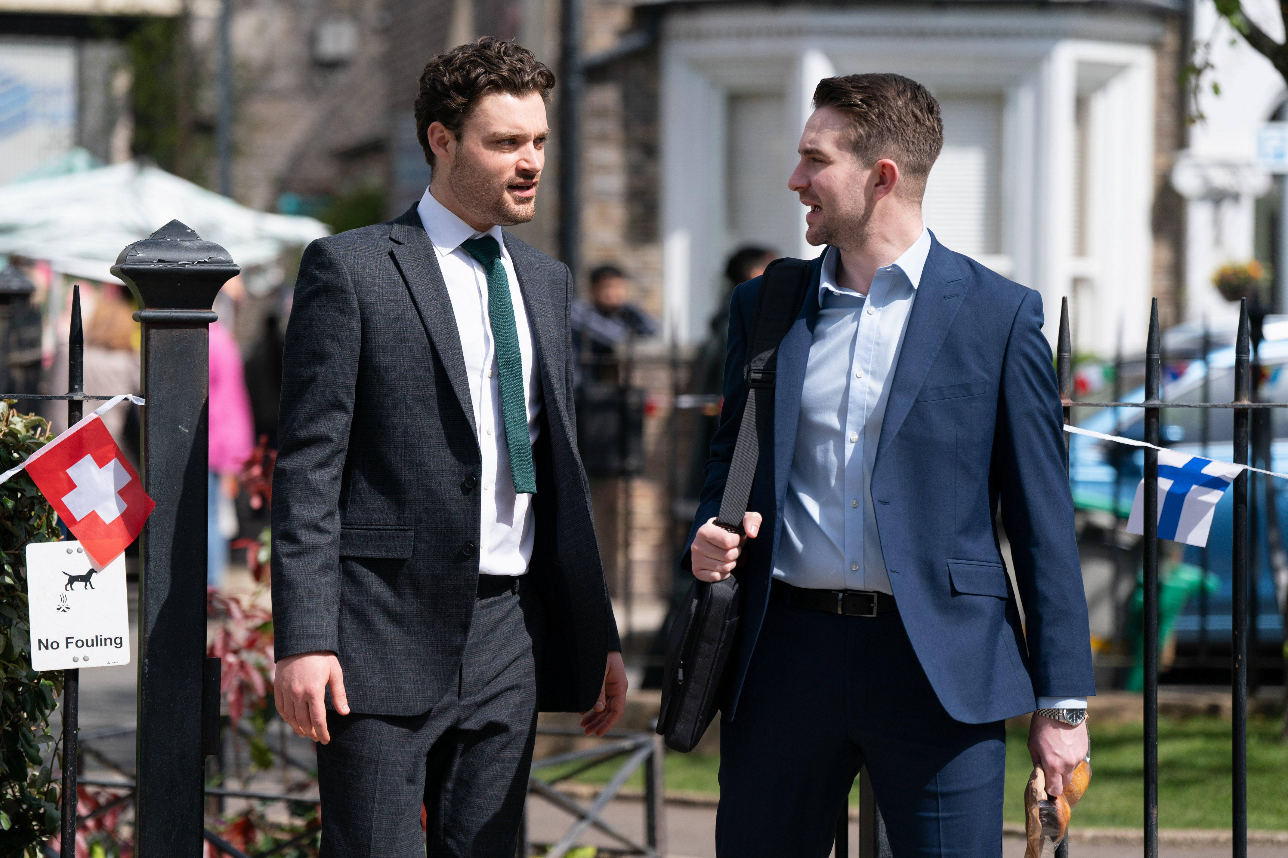 Johnny and Callum in EastEnders