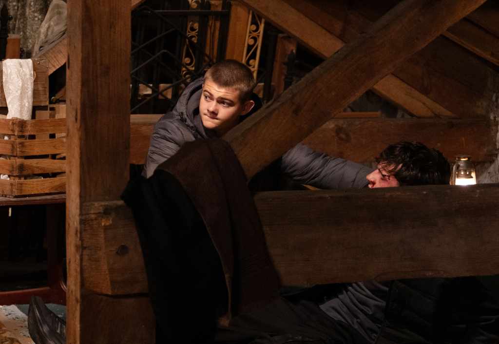 Can Dylan escape? Emmerdale