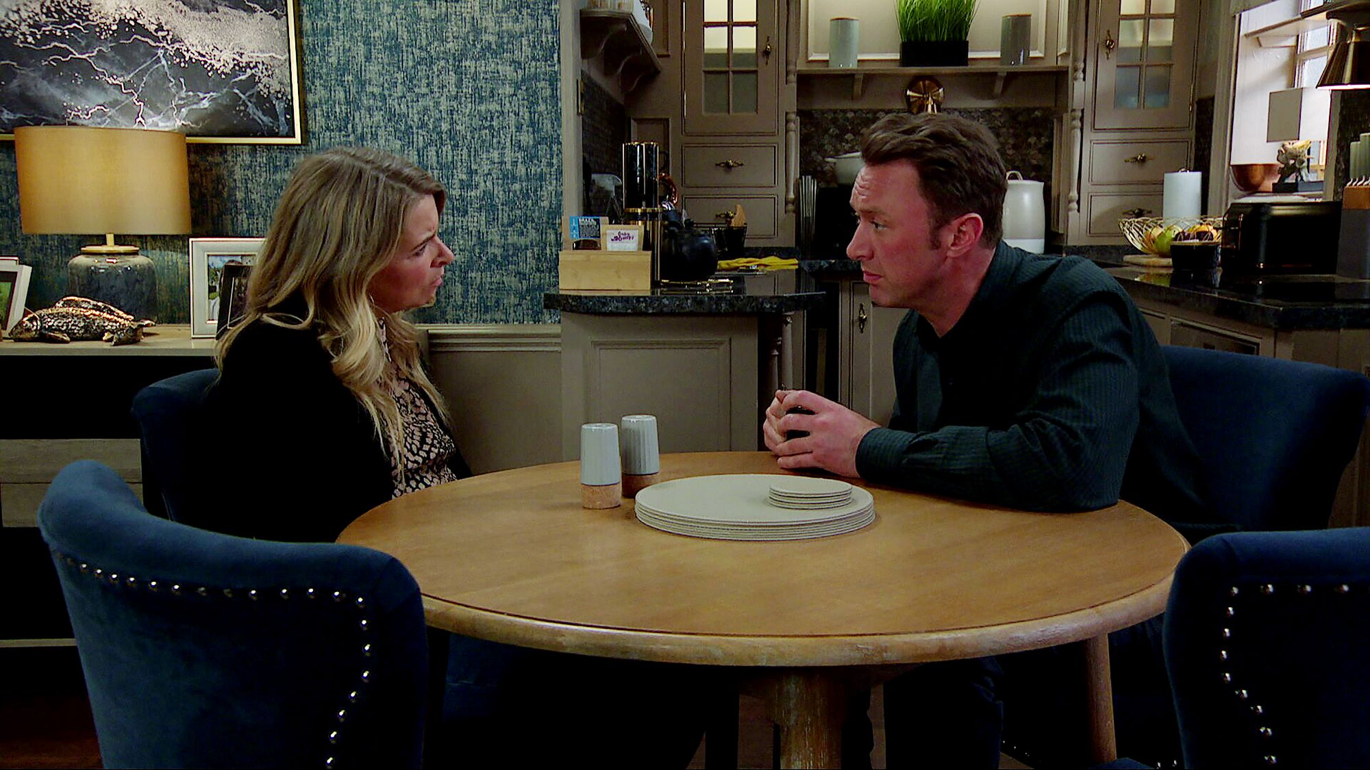 Emmerdale image - Charity and Liam