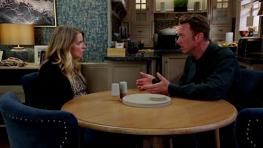 Emmerdale image - Charity and Liam