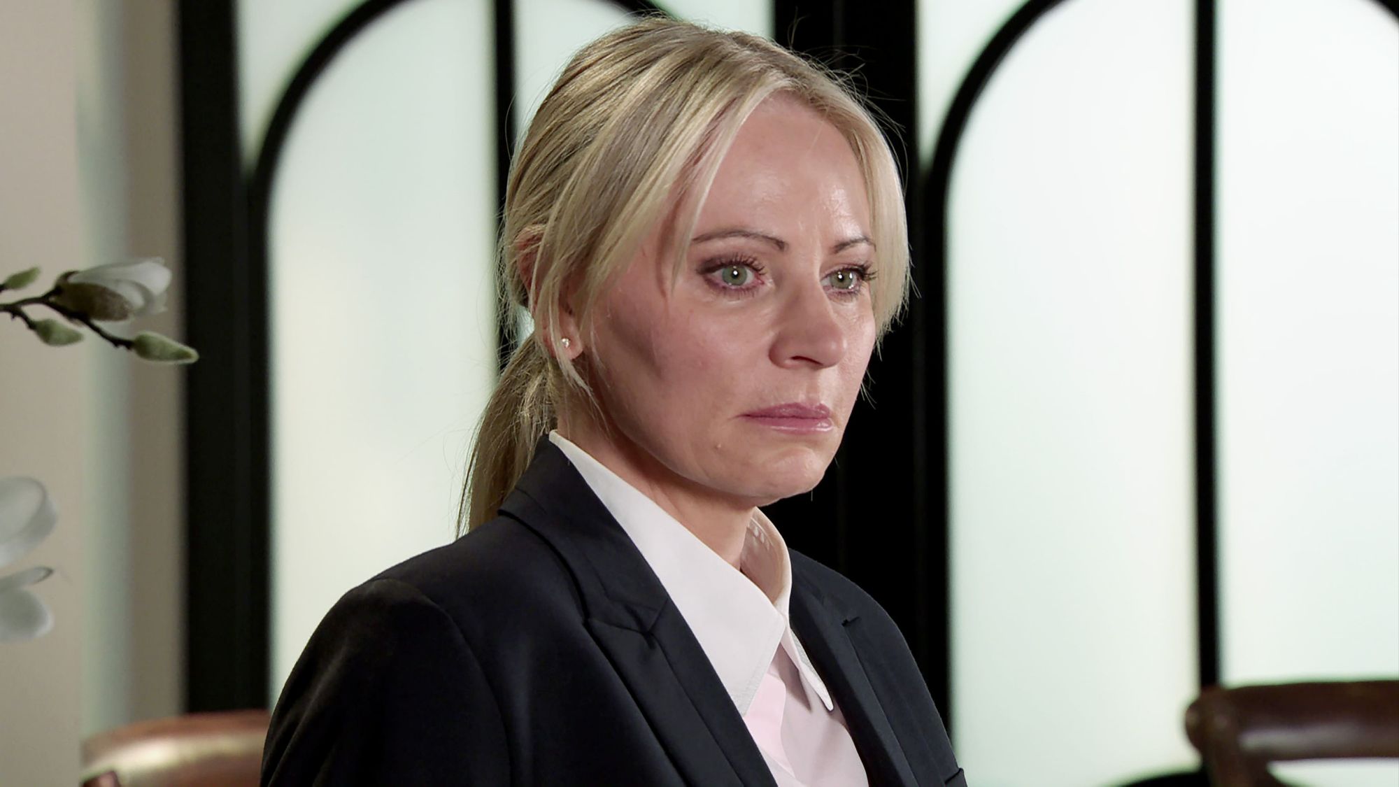 Corrie spoiler image of Lisa Swain played by Vicky Myers (Credit: ITV)