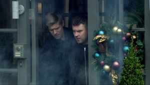 Emmerdale's Robron Robert and Aaron - 23 December