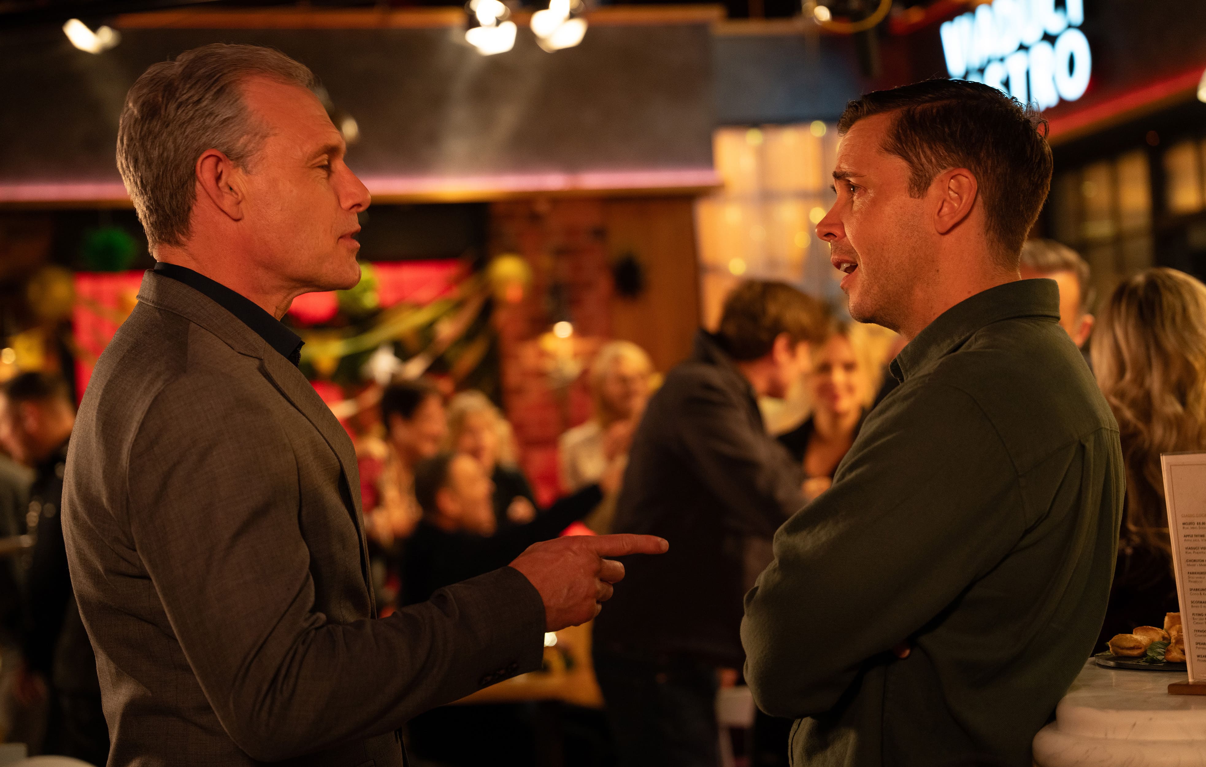 Nick. Todd and Theo in Corrie