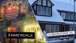 Emmerdale and Corrie - festive season guide image comp