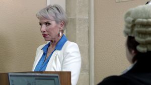 Debbie in court - Corrie