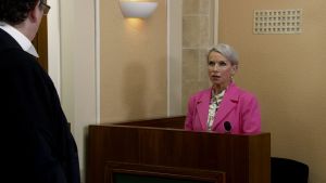 Debbie in Court on Corrie