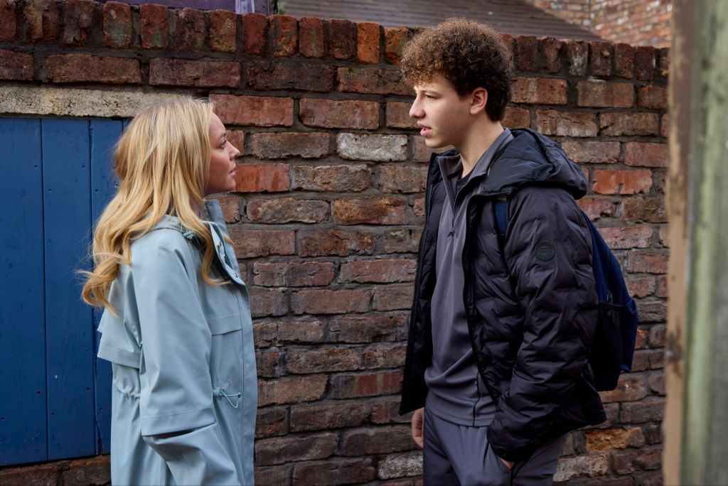 Megan and Will in Corrie