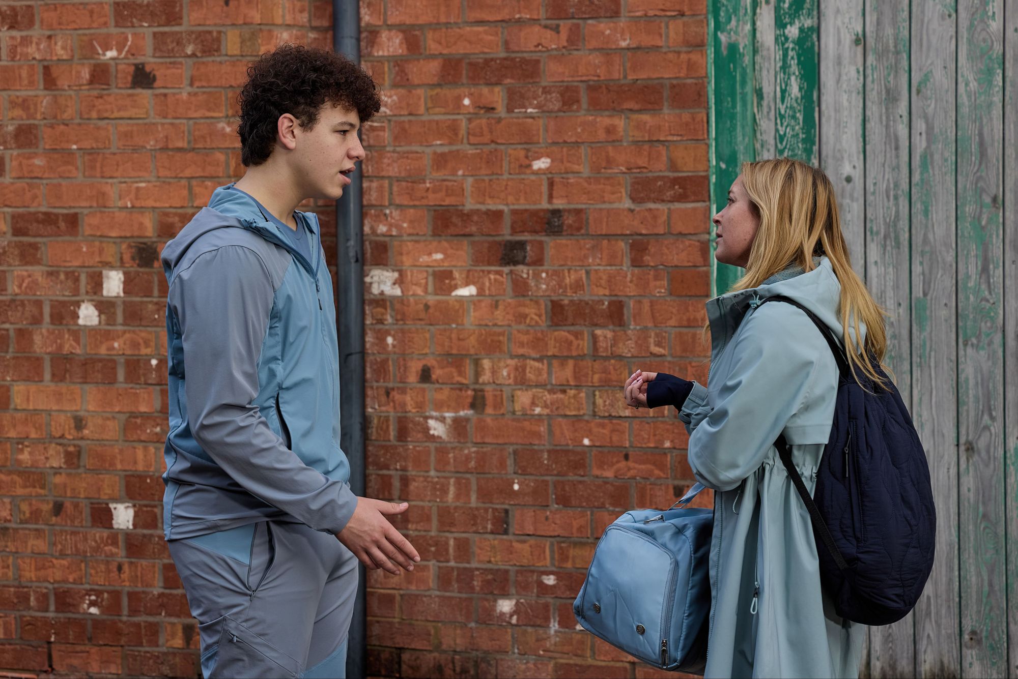 Will and Megan in Corrie