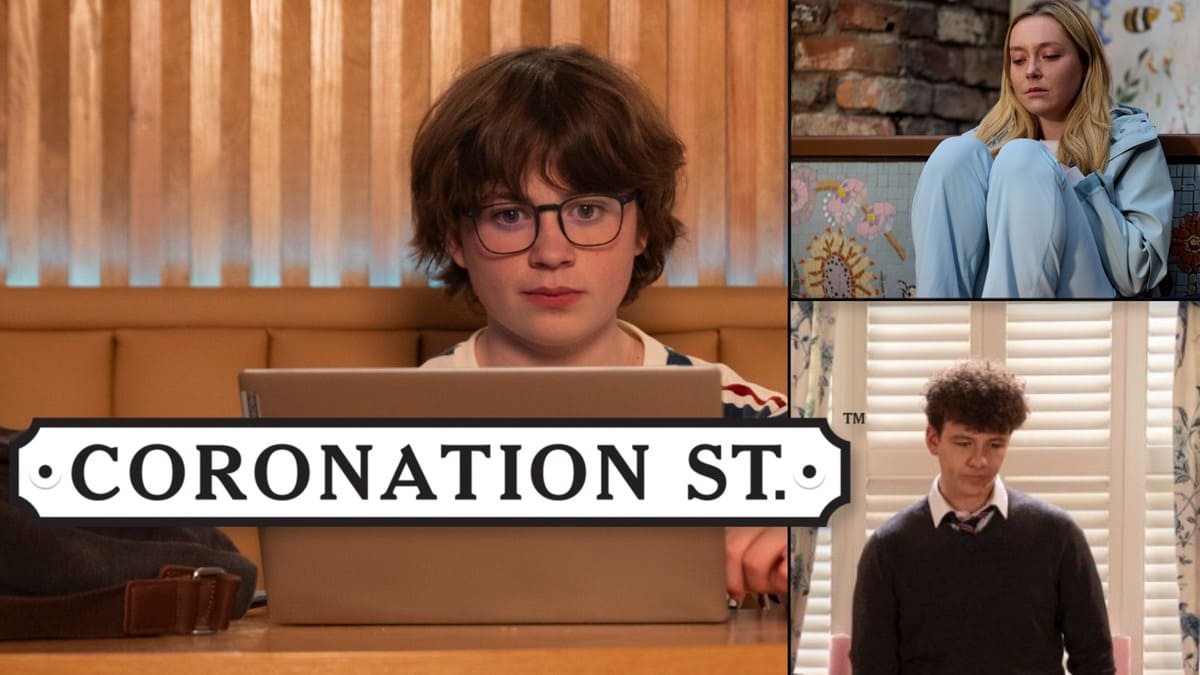 Sam, Megan and Will in Corrie