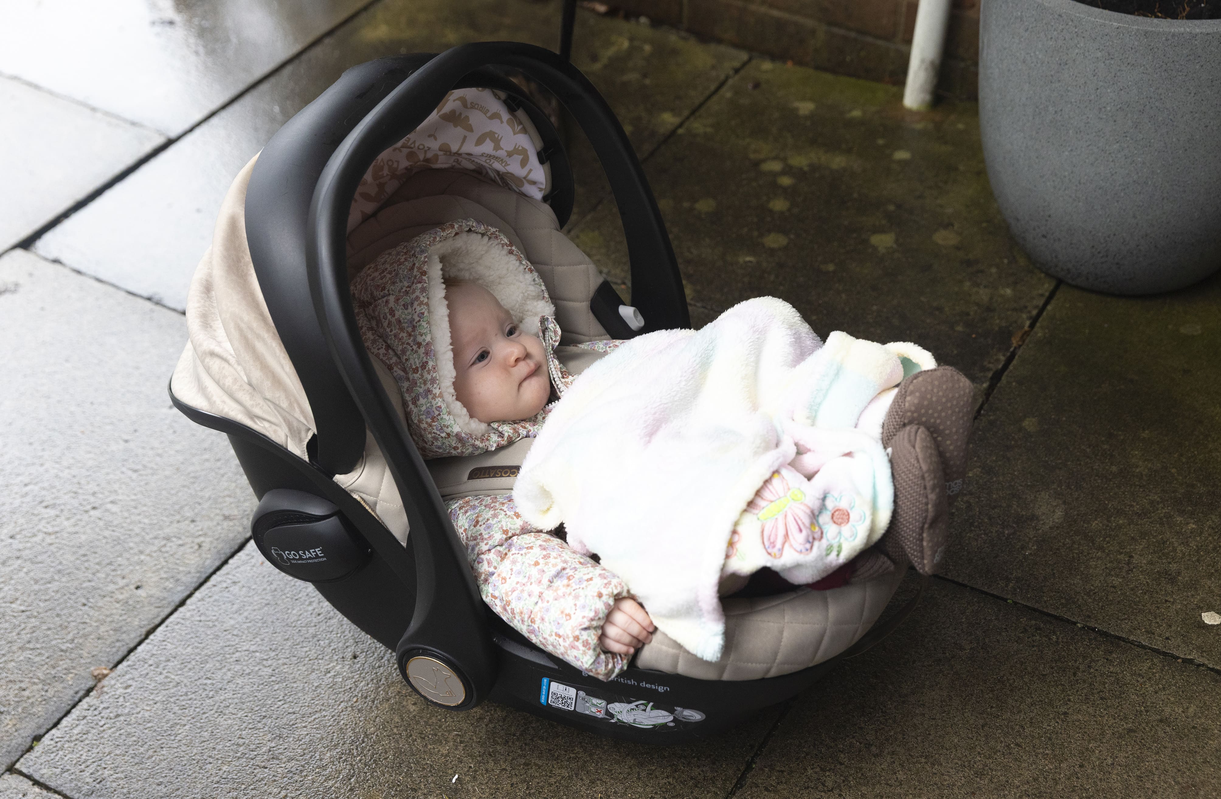 Baby Connie in Corrie