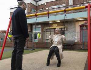 Carl and Debbie in Corrie