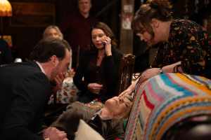 Kim and Dingles in Emmerdale