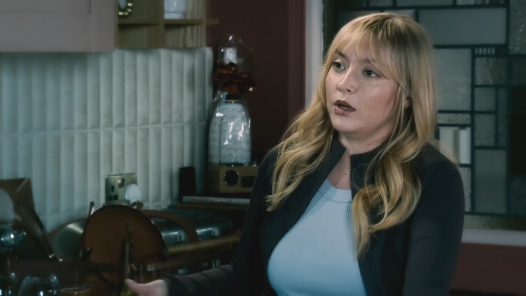 Megan in Corrie played by Beth Nixon