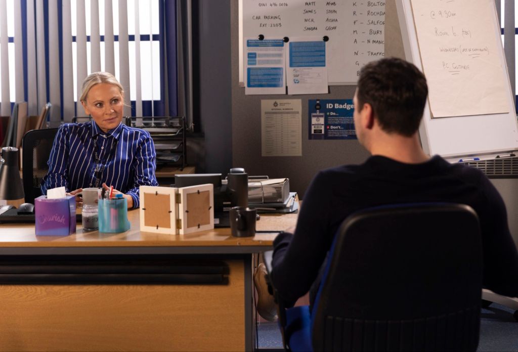 Lisa and Kit in Corrie