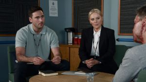 Kit, Lisa and Todd in Corrie