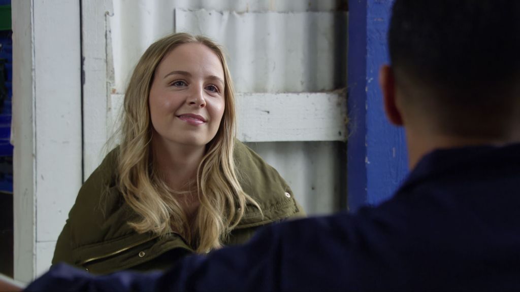 Belle and Kammy in Emmerdale