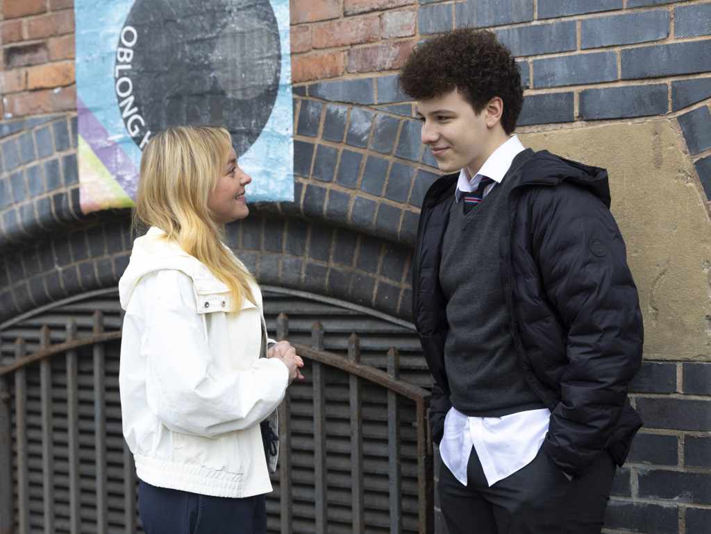 Megan and Will in Corrie