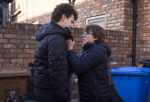 Sam and Will in Corrie