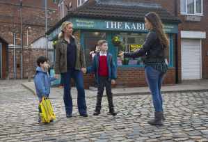 Cassie and Jodie in Corrie