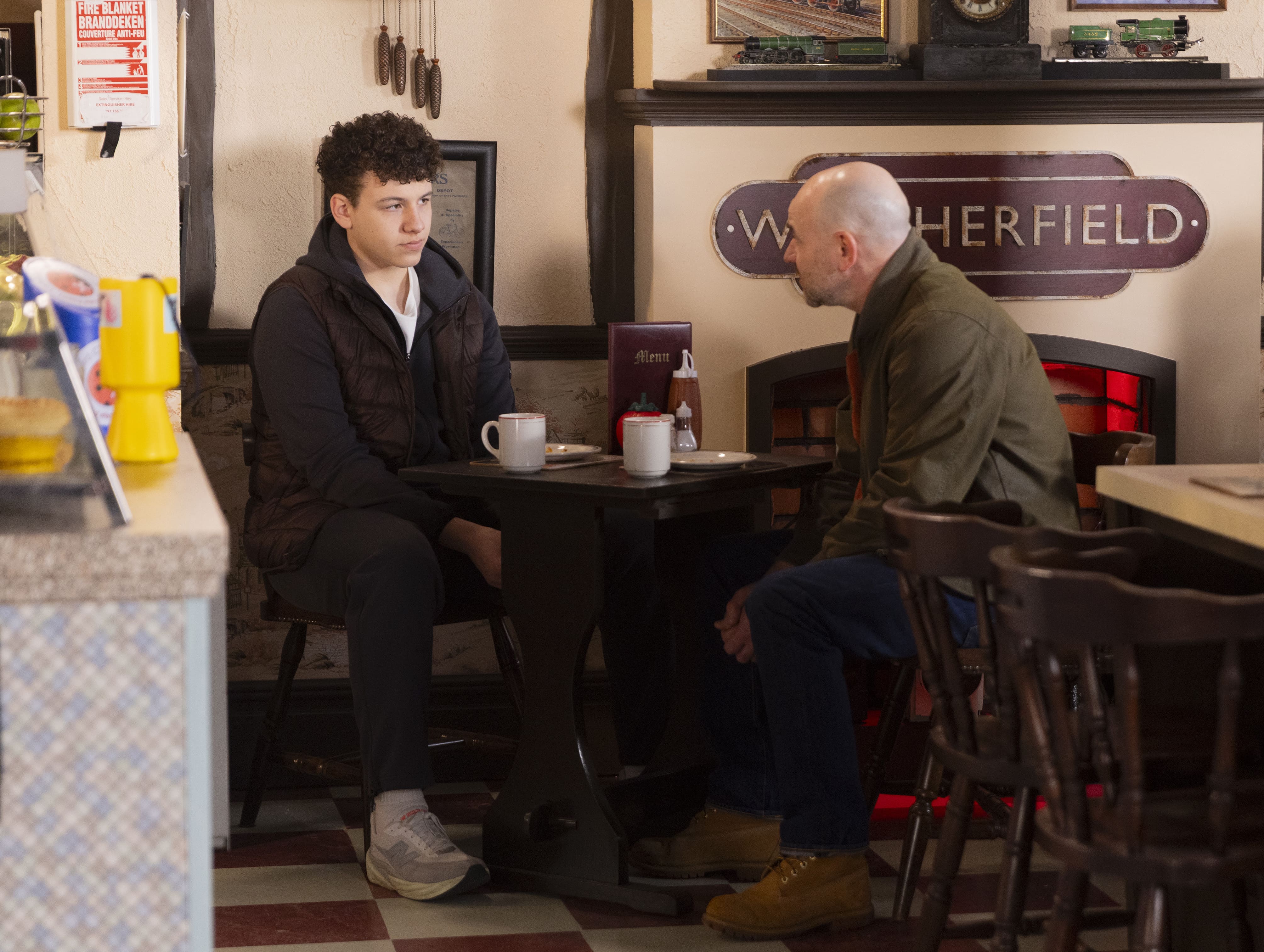 Will and Tim in Corrie