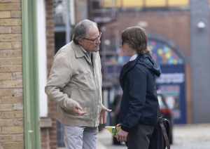 Roy and Sam in Corrie