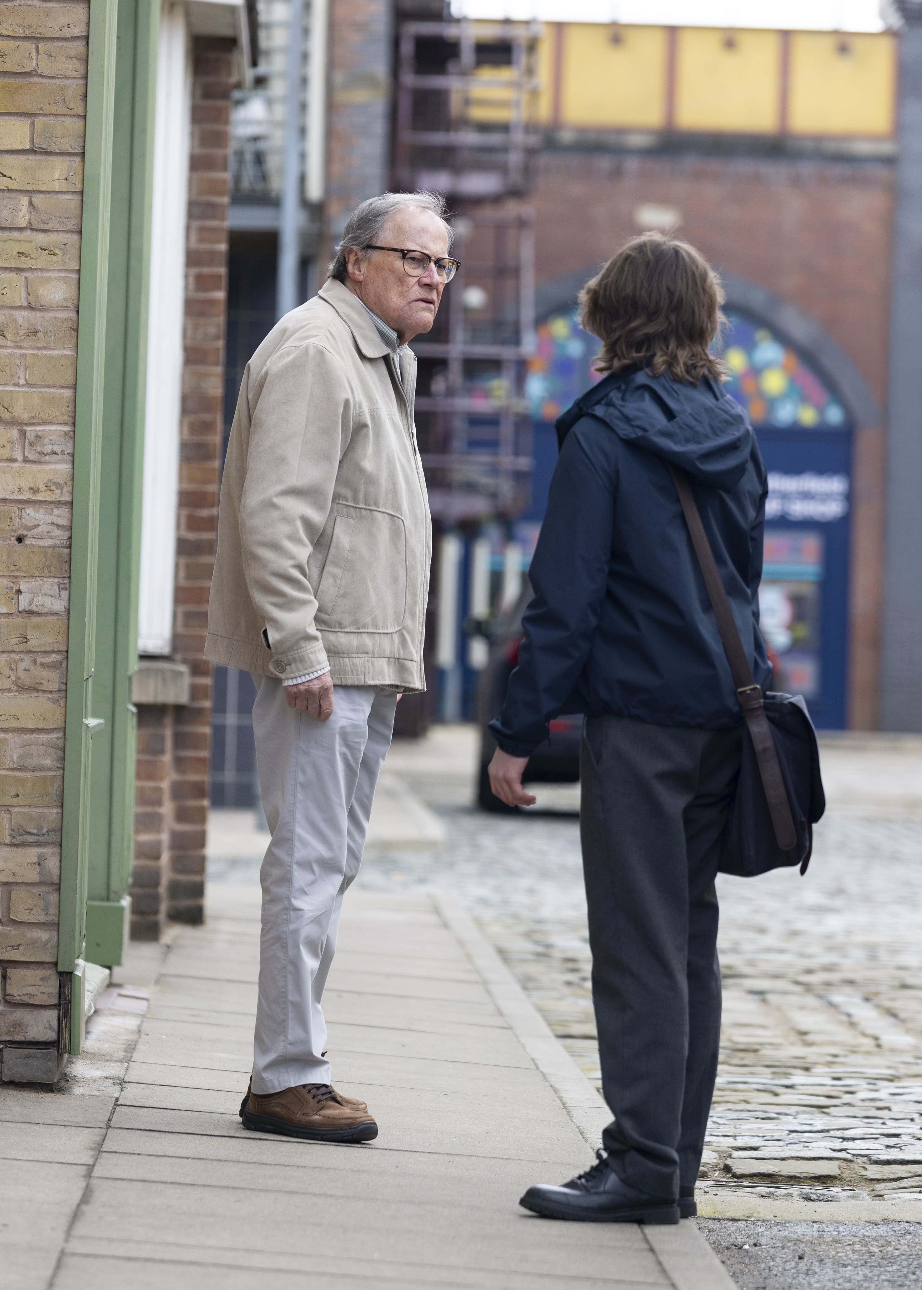 Roy and Sam in Corrie