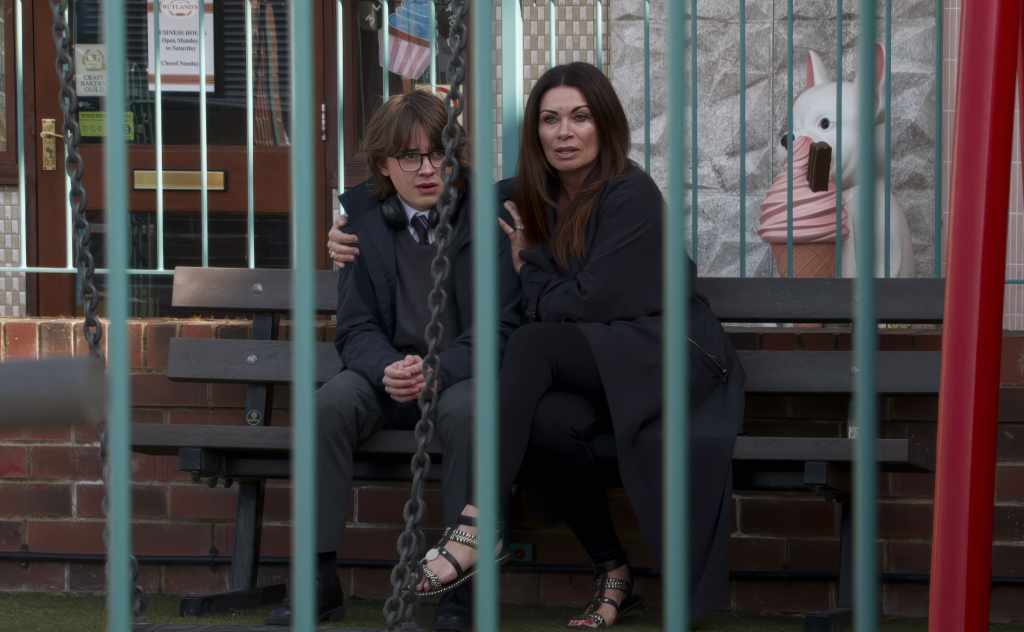 Sam and Carla in Corrie