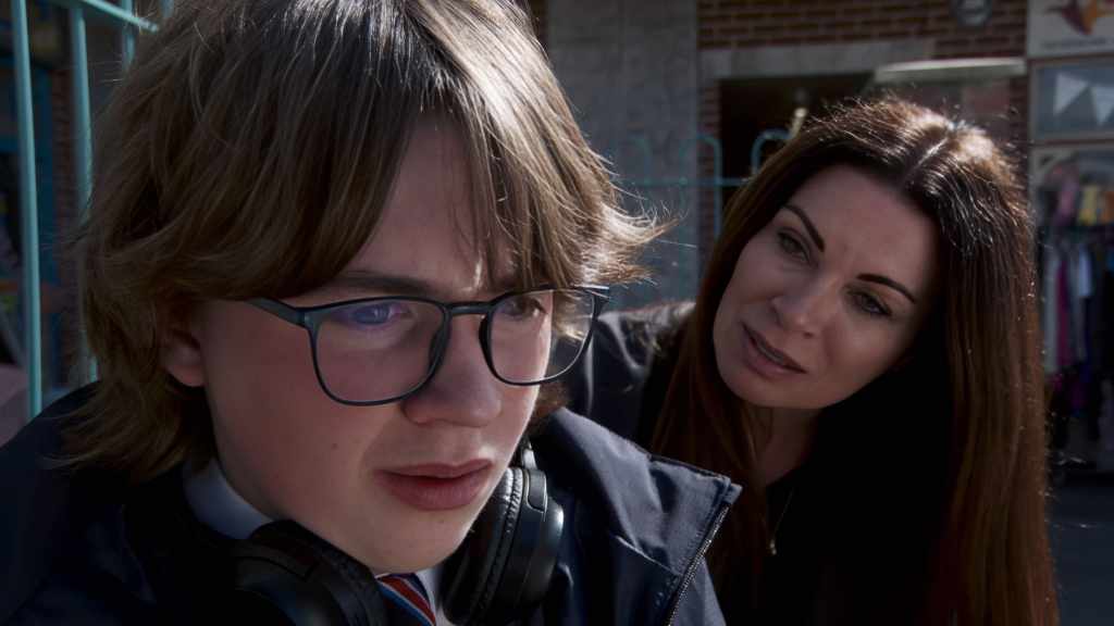 Sam and Carla in Corrie