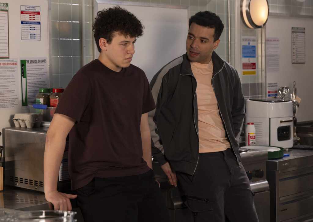Will and Ollie in Corrie