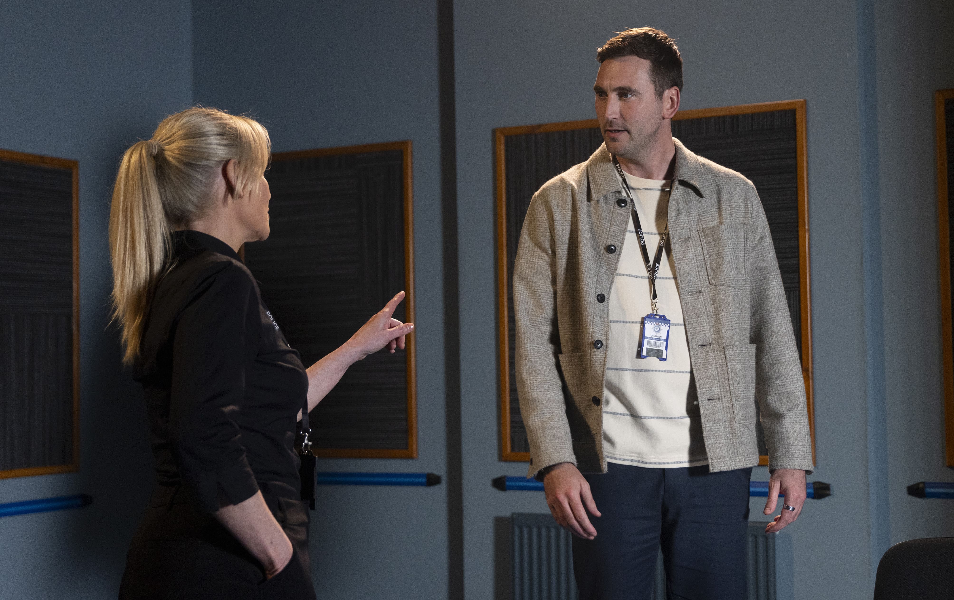 Jacob Roberts as Kit in Coronation Street