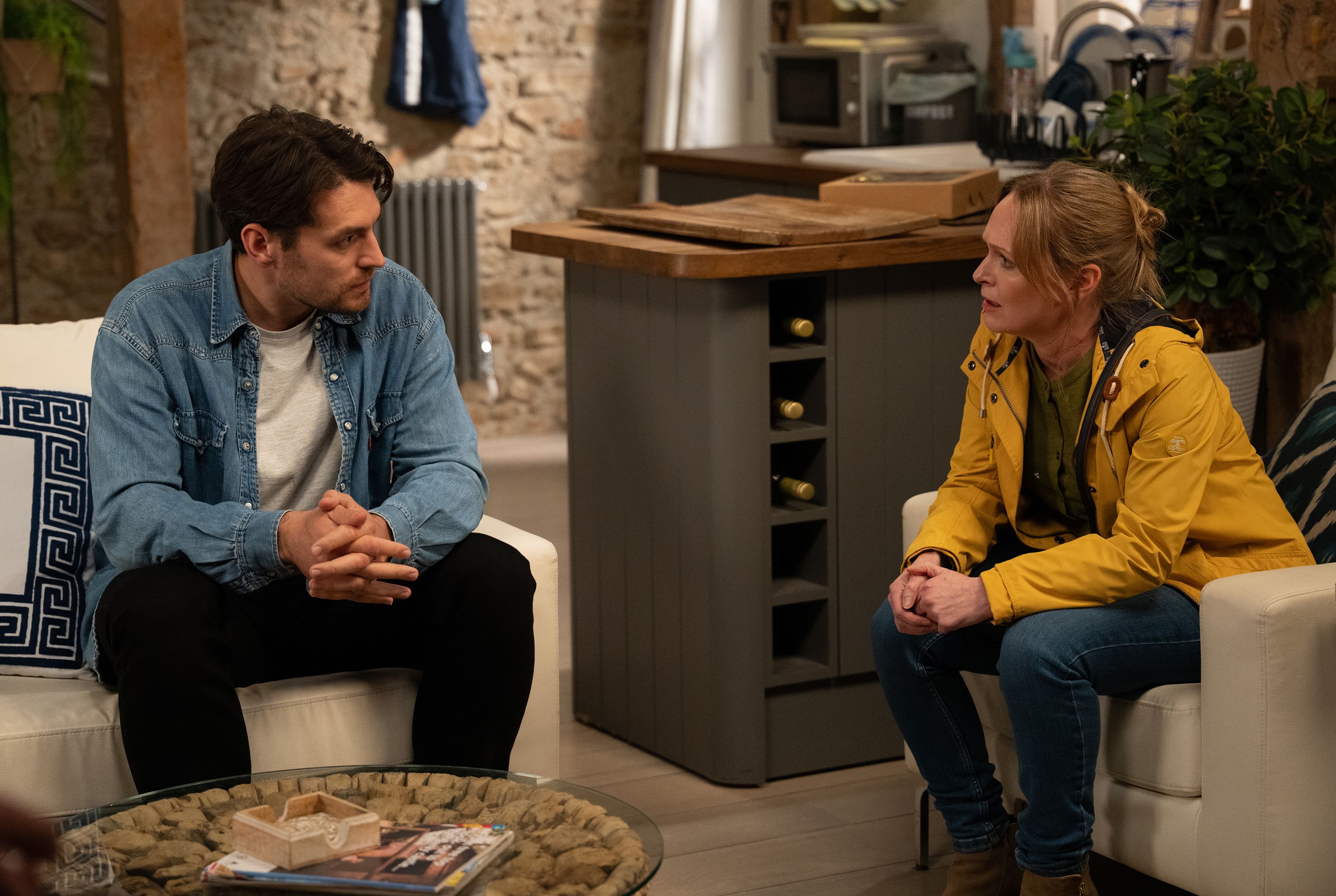 Mack and Vanessa in Emmerdale