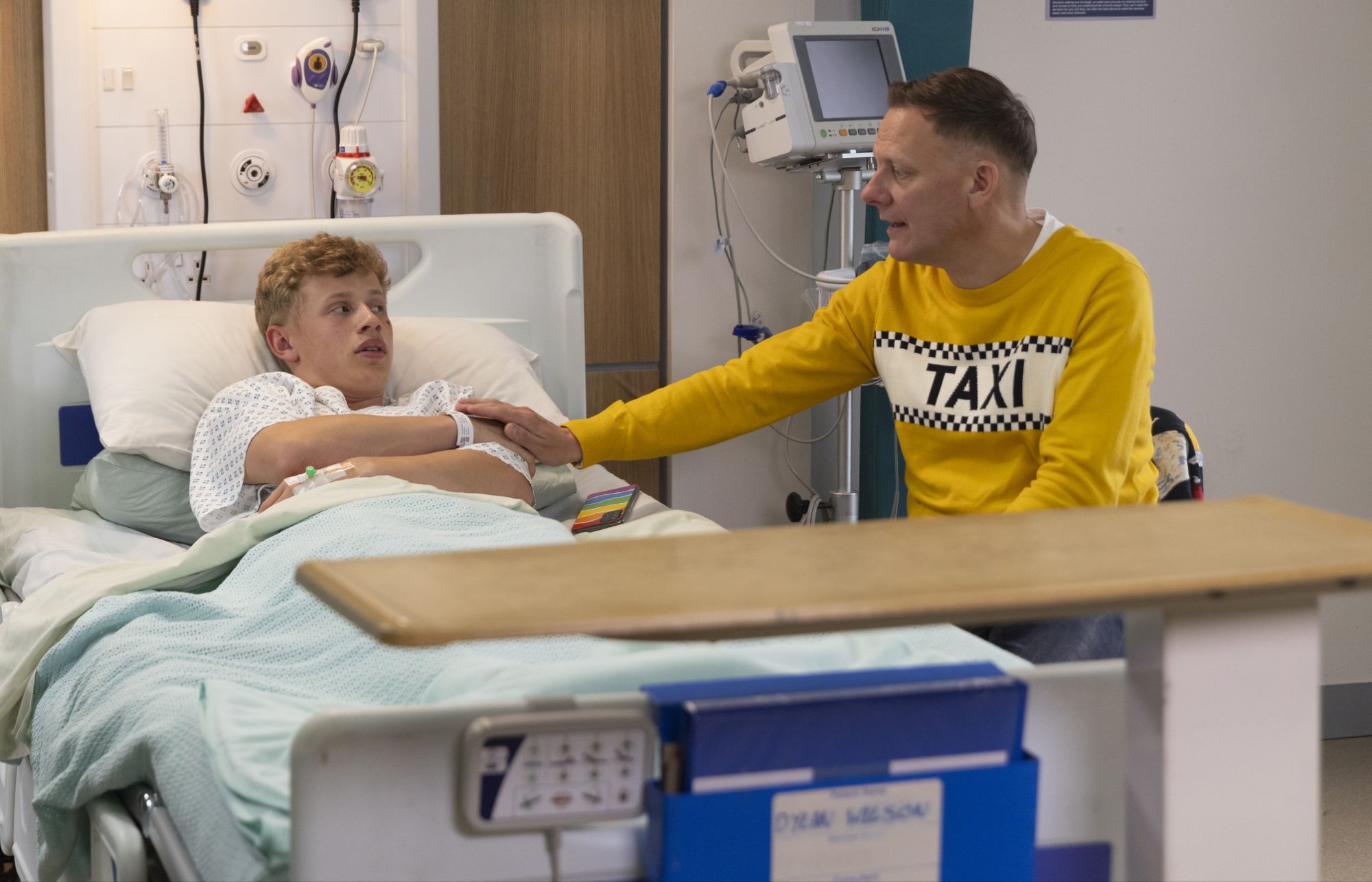 Dylan and Sean in Corrie