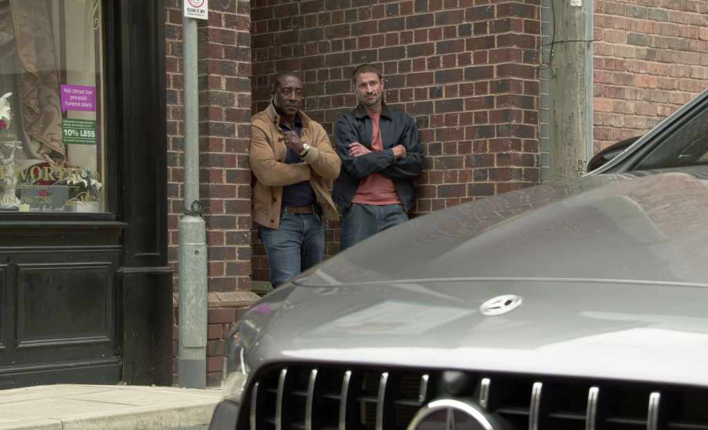 Ronnie and Carl in Corrie
