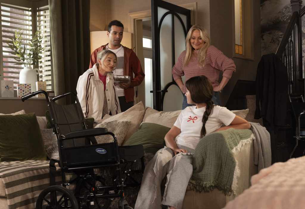 Lauren and Betsy in Corrie