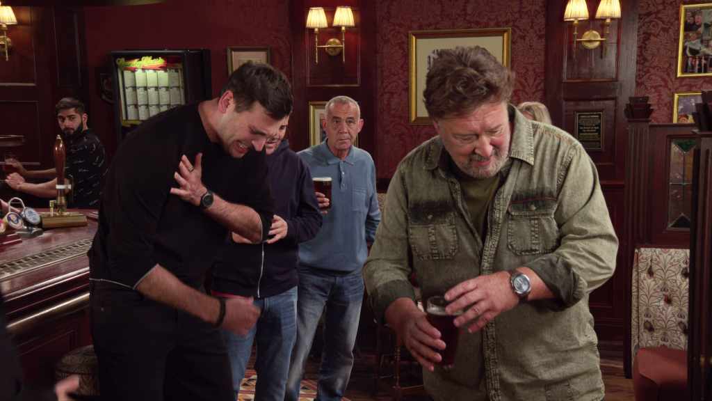 Kit and Ross in Corrie
