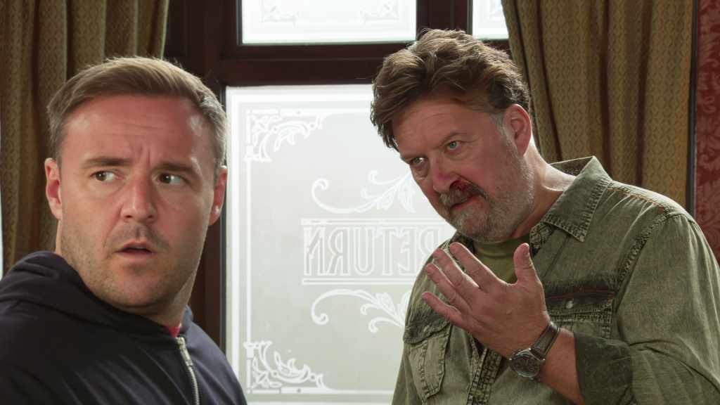 Tyrone and Ross in Corrie