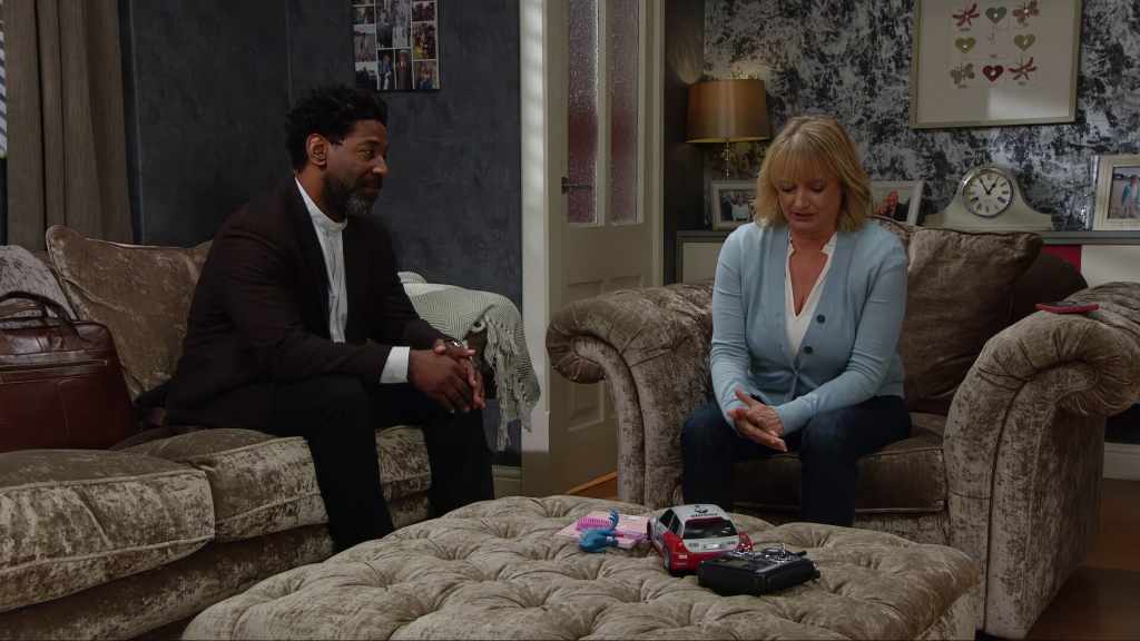 Charles and Nicola in Emmerdale