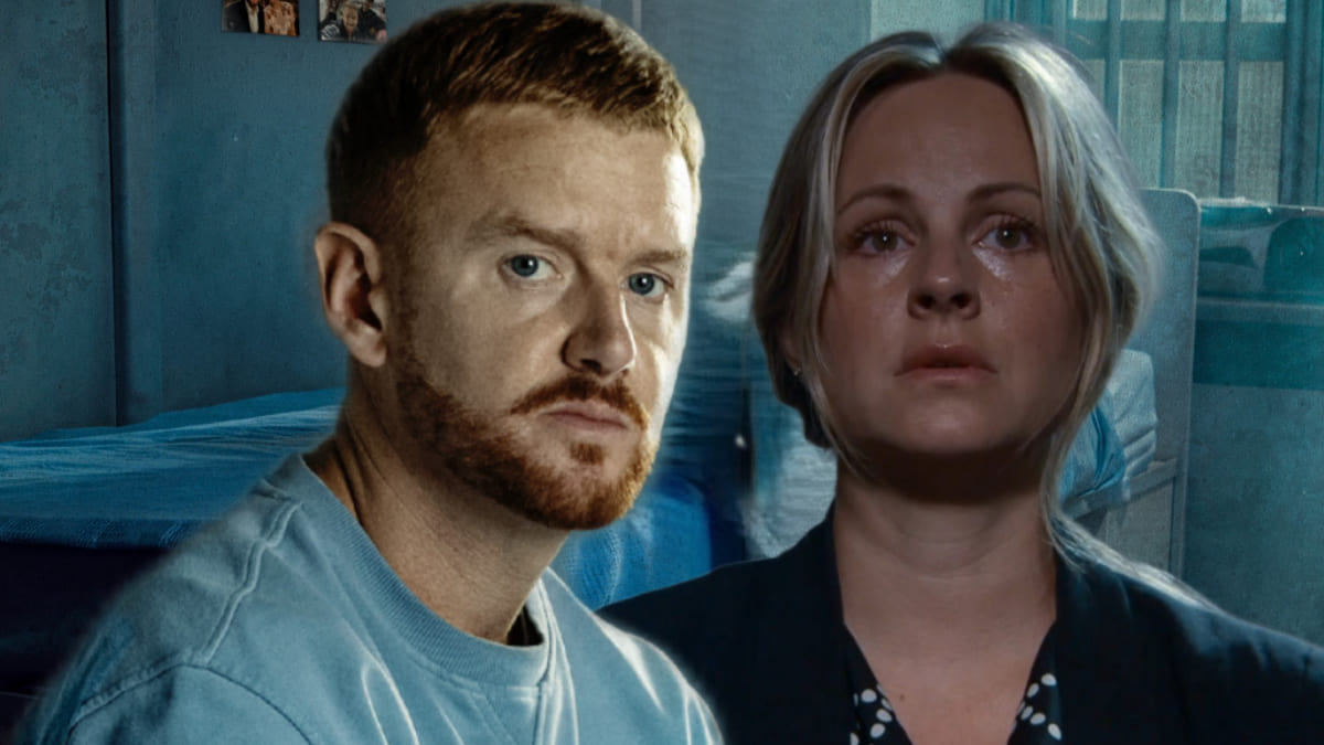Gary and Sarah in Corrie